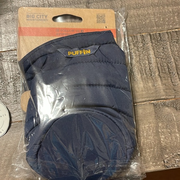 Puffin Beverage Vest in Navy Blue - Picture 2 of 2